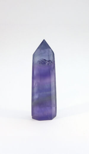 Purple Fluorite Point Obelisk Tower