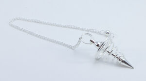 Silver Spiral Pendulum
